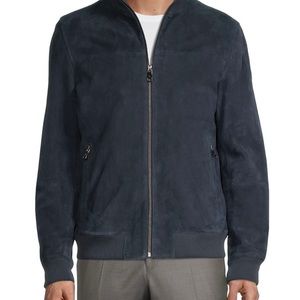 Ted baker peveril suede bomber jacket size 5 : XL